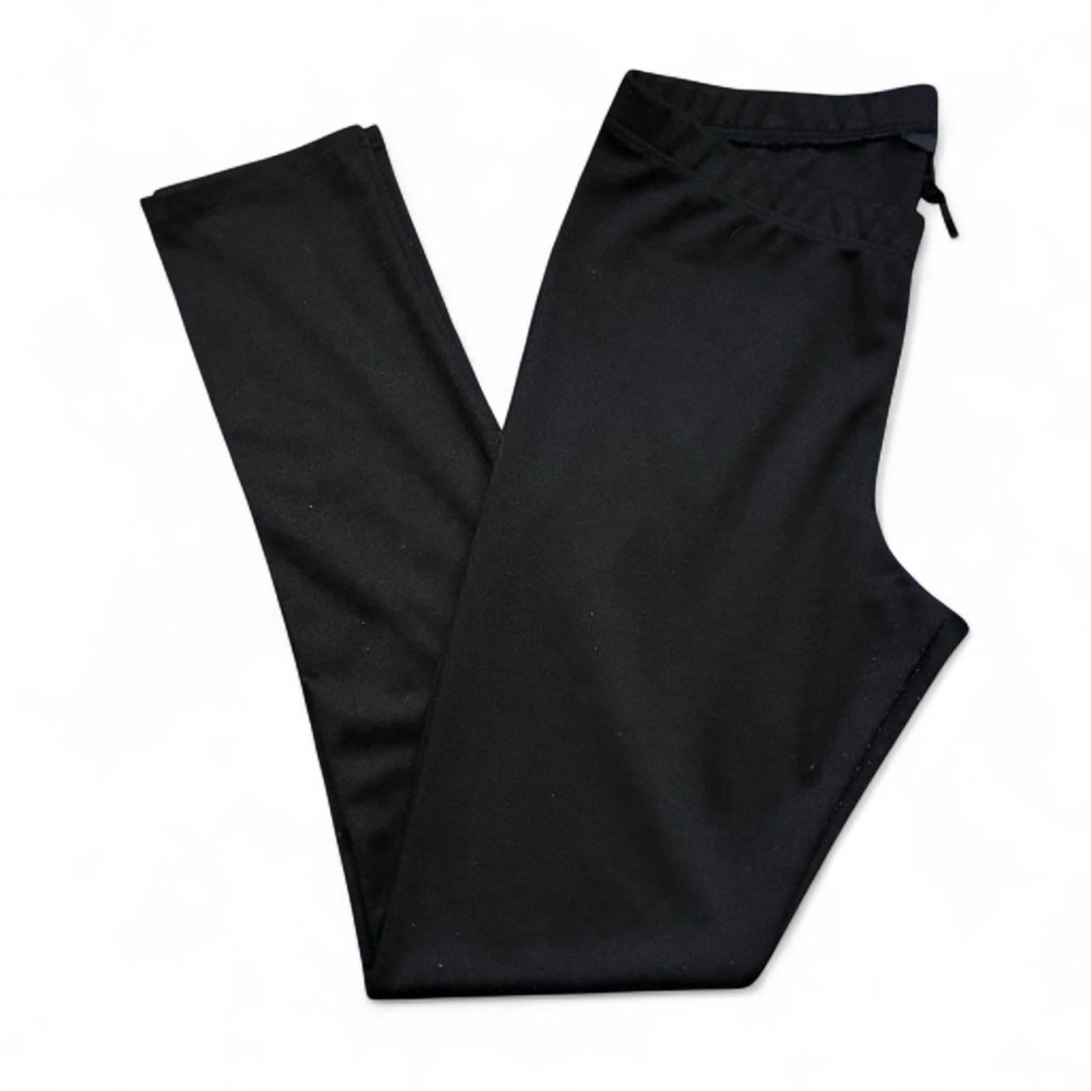 Nollie by PACSUN VTG 2010s High-Rise Solid Black Leggings — LARGE